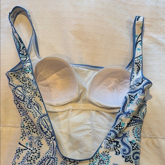 Make offer! Ralph Lauren Blue One Piece Swimsuit - Picture 4 of 8